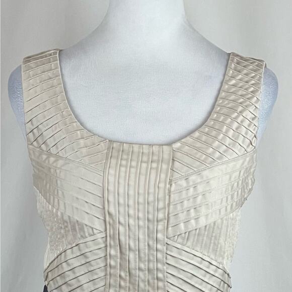 Max And Cleo Black Cream Balloon Ruffled Skirt Party Event Dress NWOT Size 10 - Picture 3 of 13